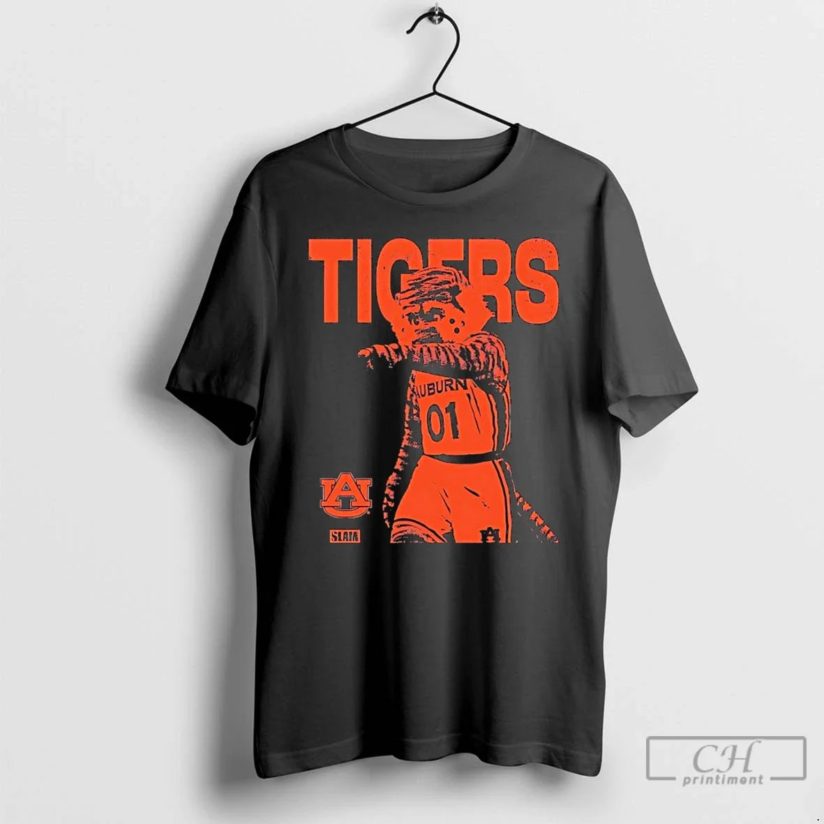 Classic Auburn Tigers Aubie The Tiger Mascot Vintage Unisex