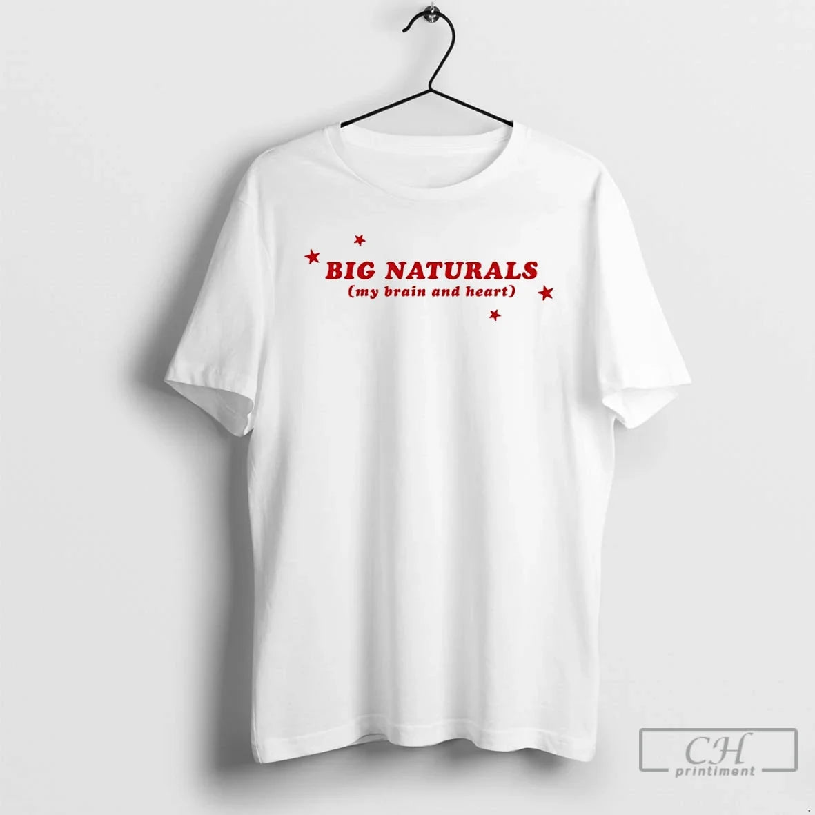 Classic Big Naturals My Brain And Heart Unisex