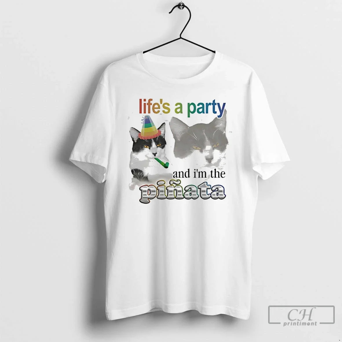 Classic Cat Lifes A Party And Im The Pinata Lgbt Unisex