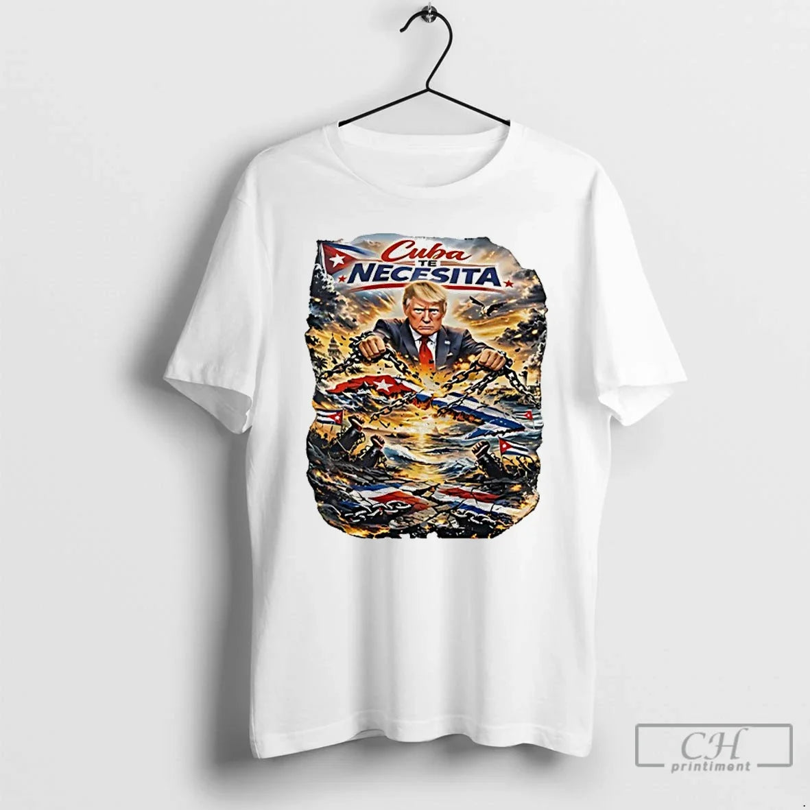 Classic Cuba Te Necesita Trump War Unisex