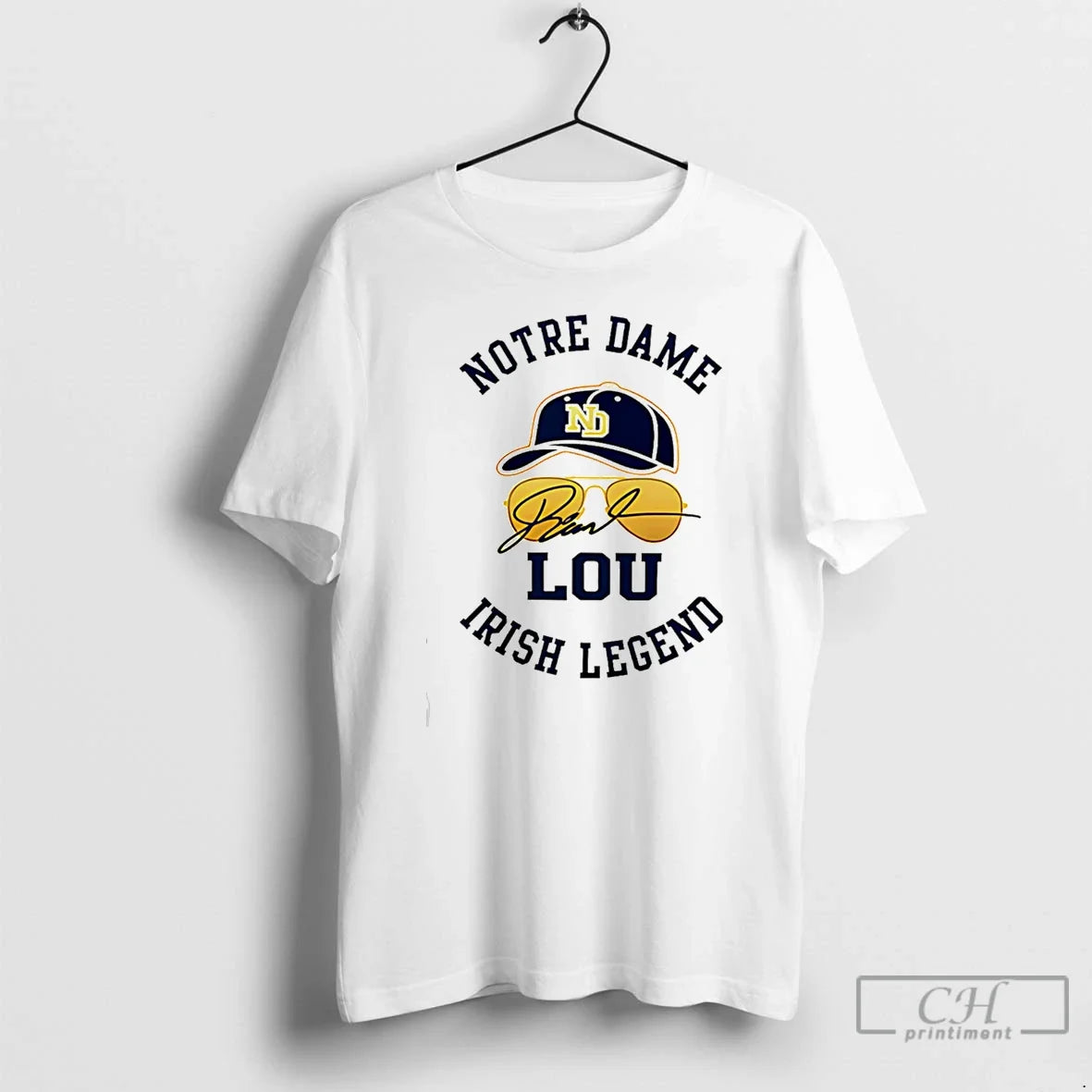 Classic Lou Holtz Notre Dame Fighting Irish Lou Hat Signature Unisex