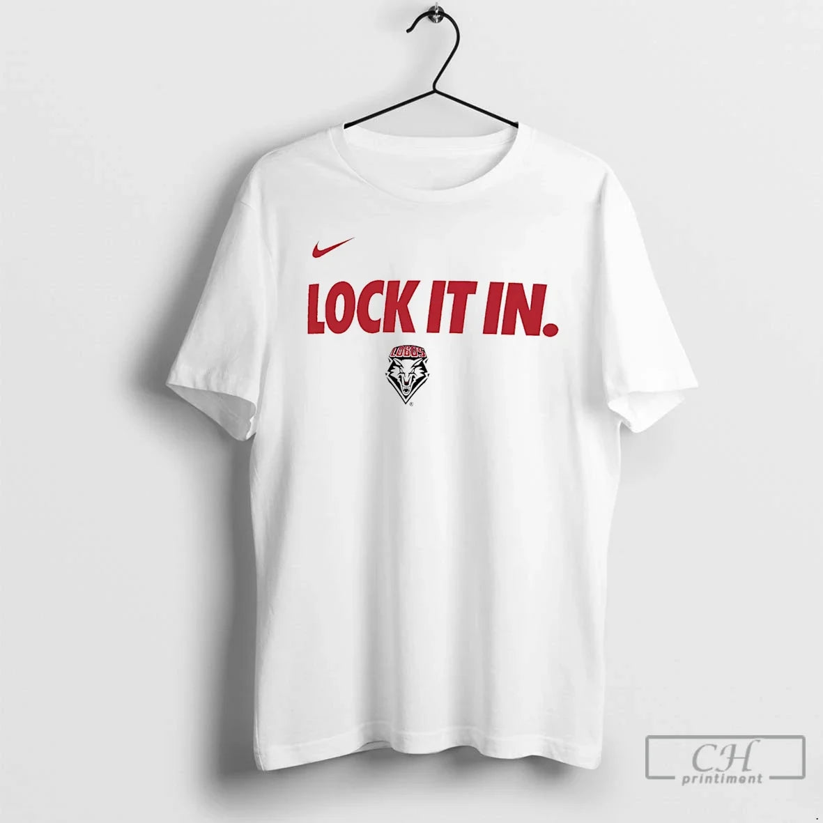 Classic New Mexico Lobos Lock It In Logo Unisex