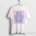 Classic Striped Big Jesus Preppy Christian Unisex