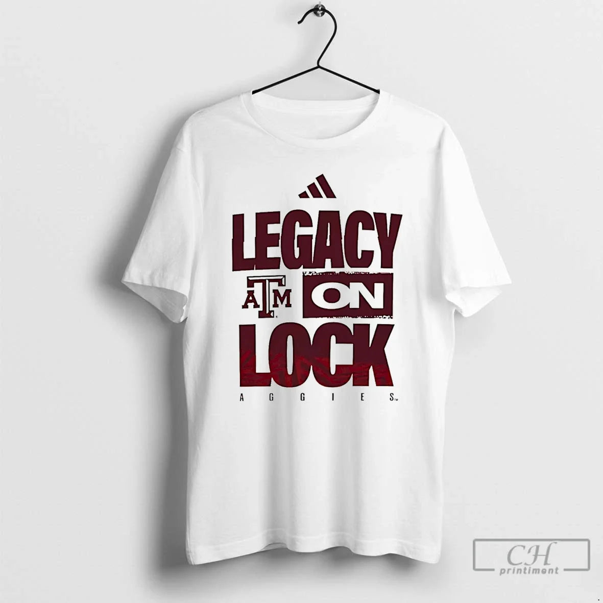 Classic Texas Am Aggies Legacy On Lock Logo Unisex