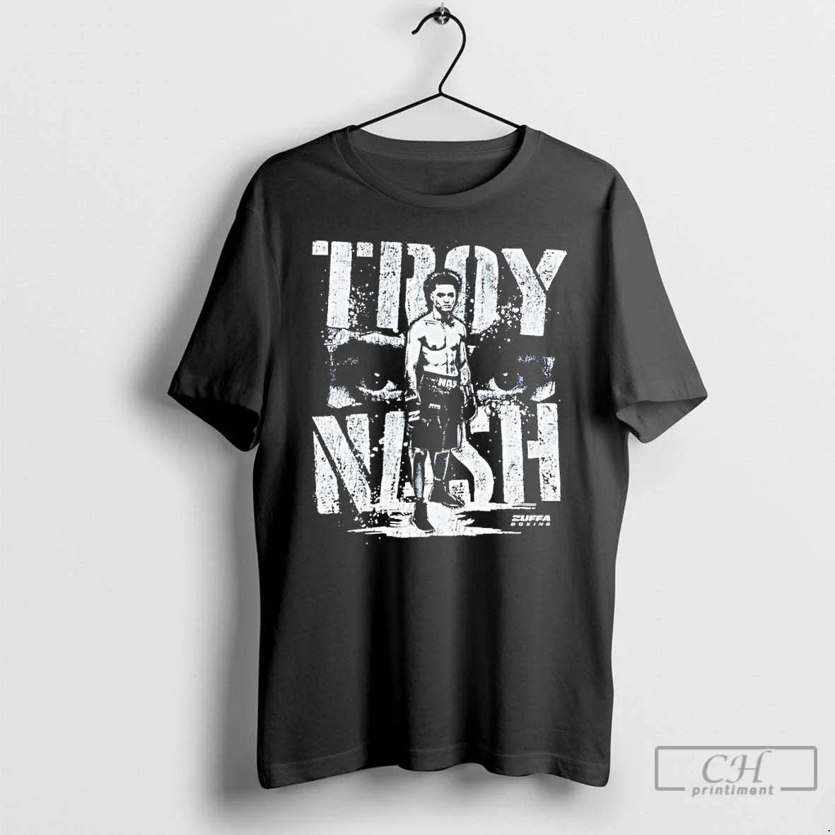 Classic Troy Nash Zuffa Boxing Mono Graphic Vintage Unisex