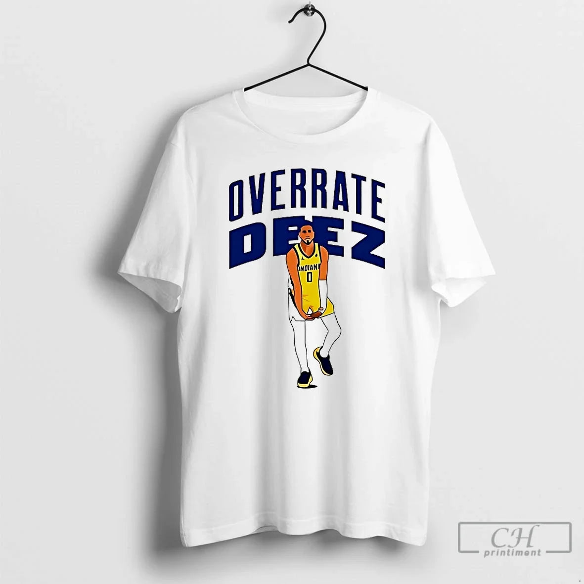 Classic Tyrese Haliburton Indiana Pacers Overrate Deez Basketball Meme Unisex