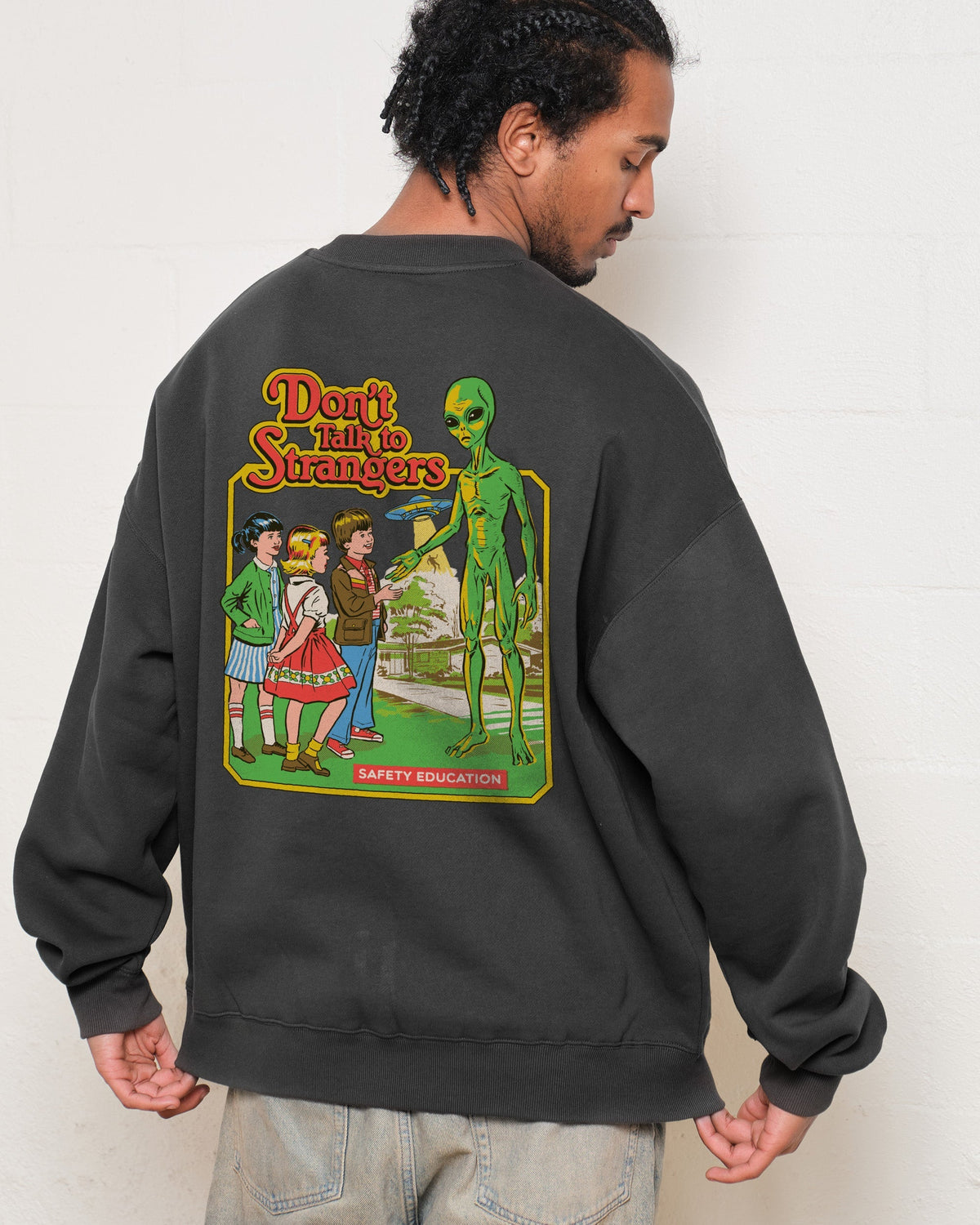 Don't Talk to Strangers Front and Back Unisex