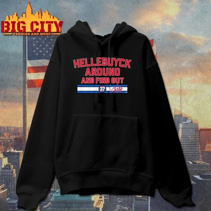 Connor Hellebuyck Around and Find Out signature Unisex