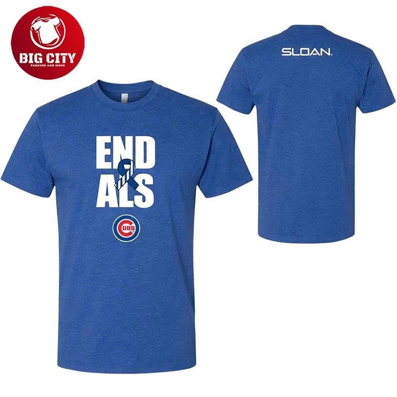Cubs ALS Awareness Giveaway 2026 Two Sided Shirt Unisex