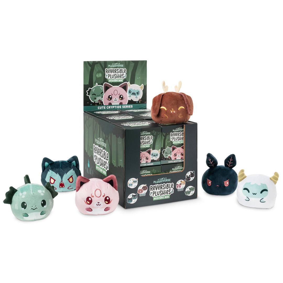 Plushiverse Myths and Cryptids Reversible Plushie Mystery Box Unisex