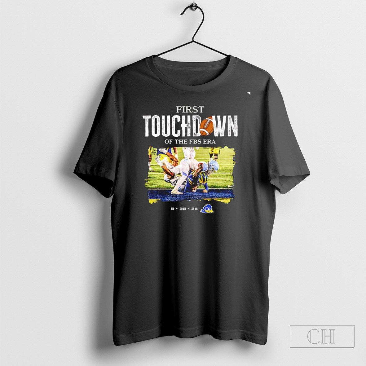 Delaware Football Nicholas Minicucci First Touchdown Of The Fbs Era Shirt Unisex
