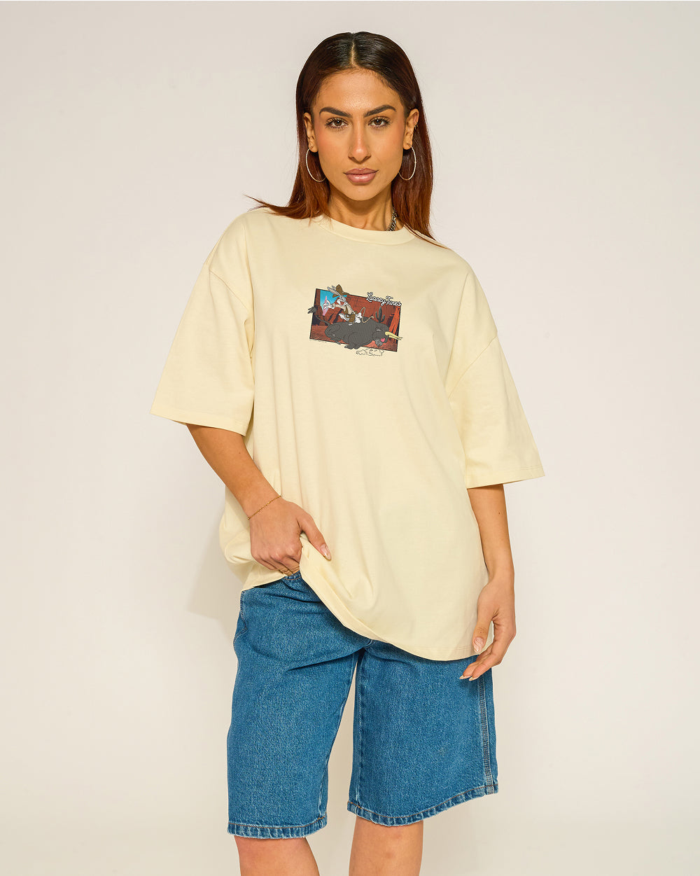 Buckle Up Bugs Oversized Tee Unisex