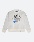 Tiger Leap Over Knit Sweater Unisex