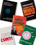 Funny Birthday Greeting Card Bundle Unisex