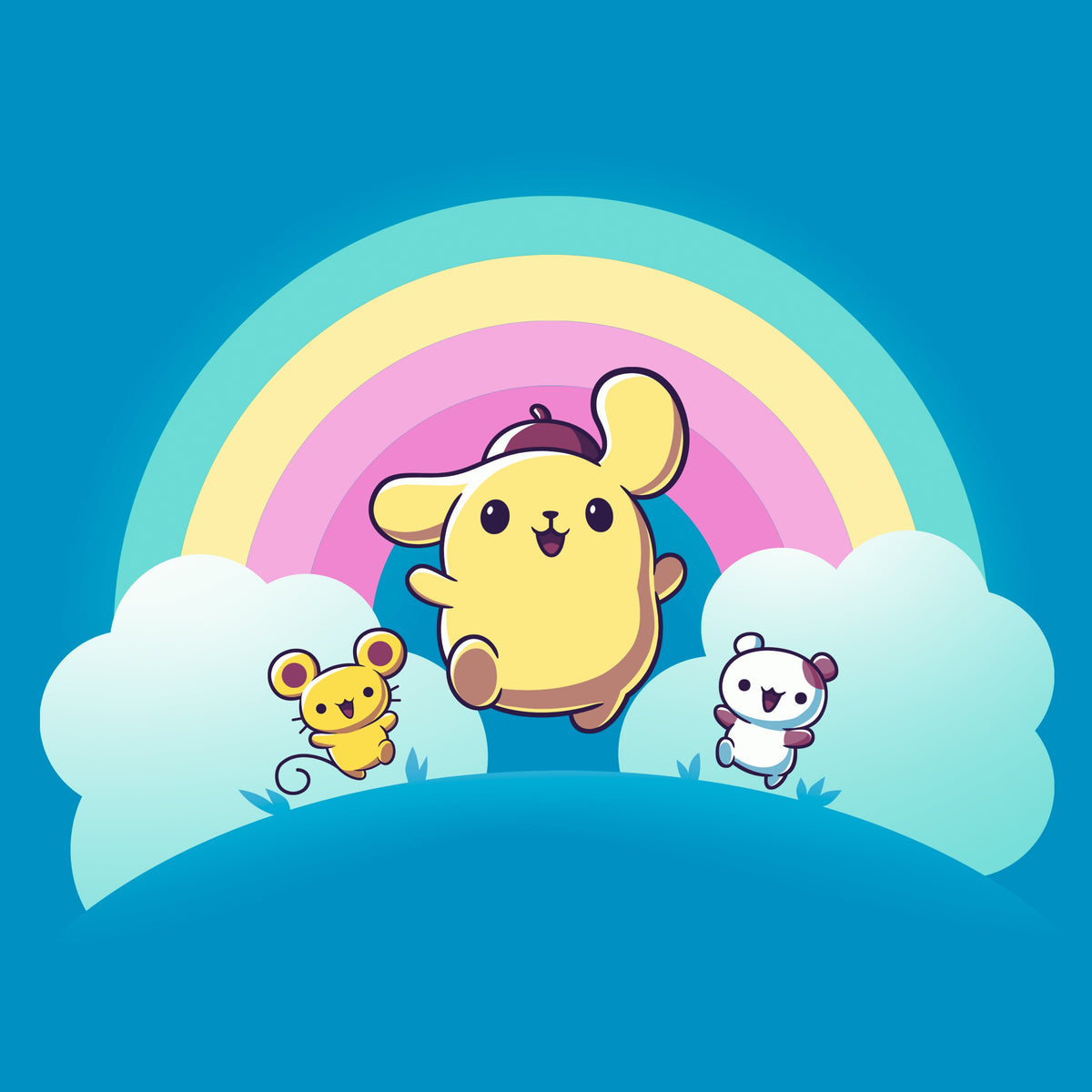 Pompompurin, Scone, and Muffin Unisex