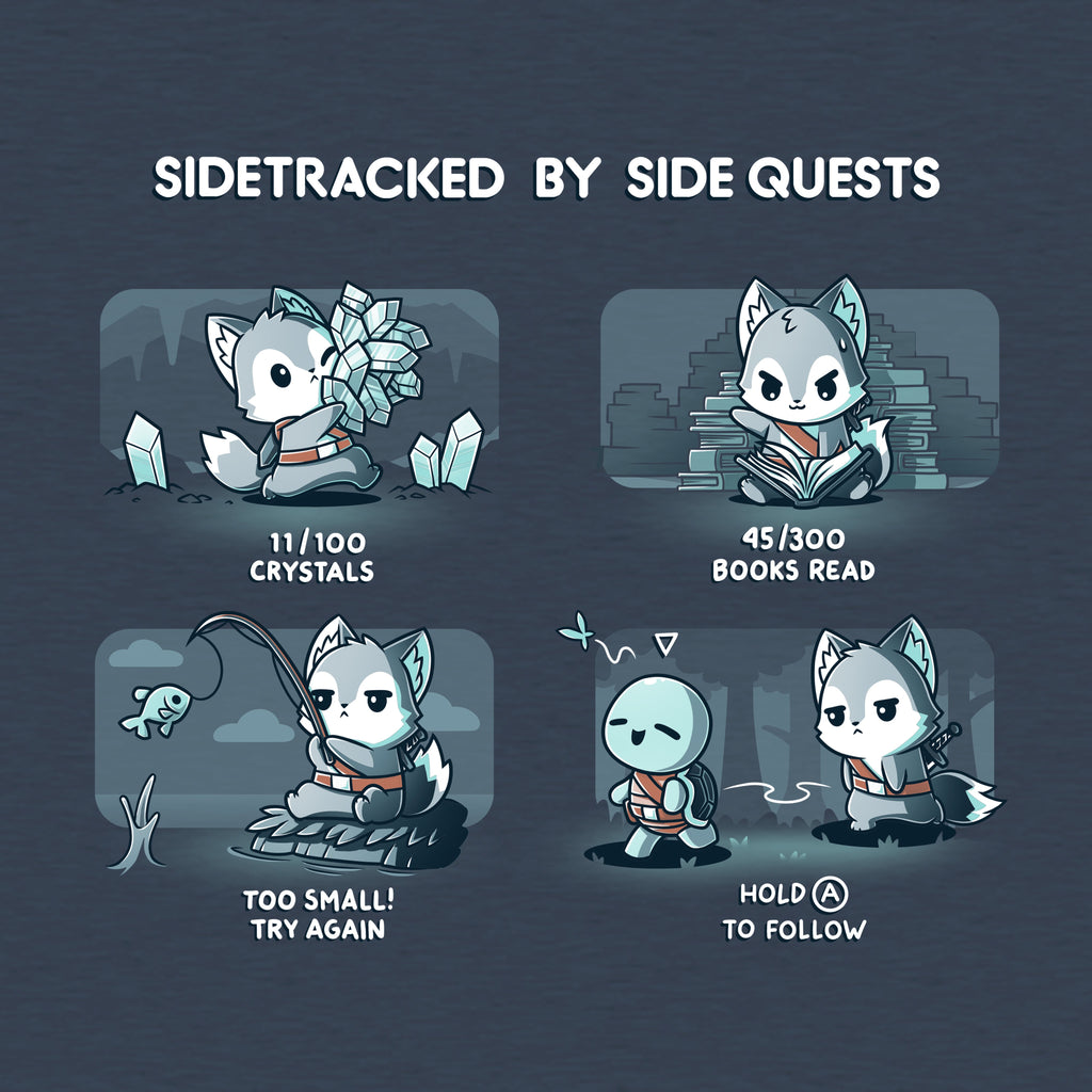 Sidetracked by Side Quests Unisex