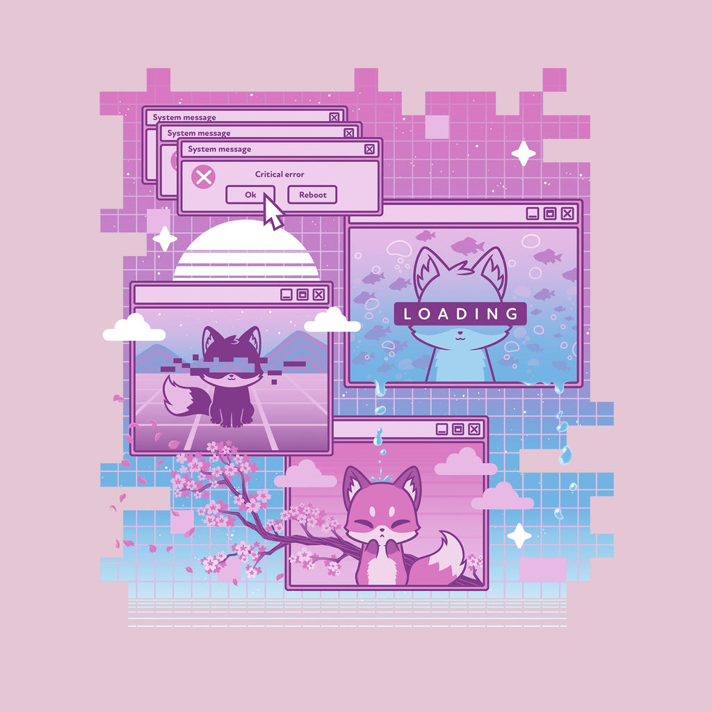 Vaporwave Fox Unisex