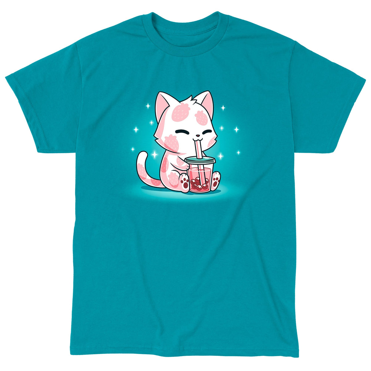 Strawberry Boba Cat Unisex