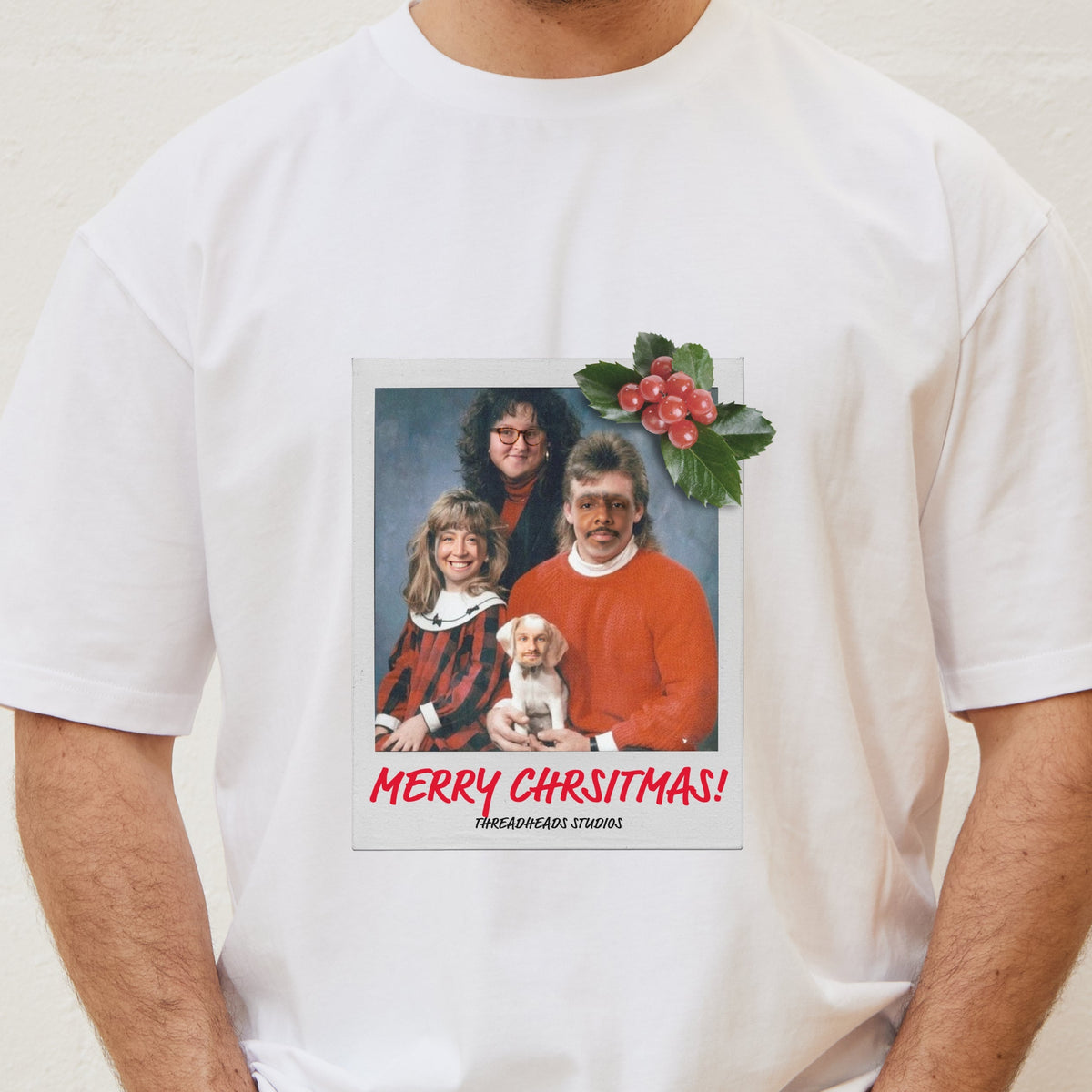 Create Your Own Custom Christmas Photo Tee Unisex