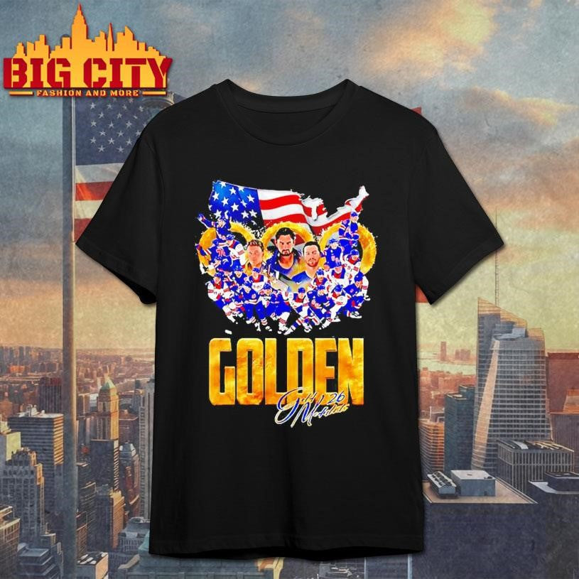 Golden Gold ’26 Medalists USA Men’s Olympic Hockey Gold Champions logo Shirt Unisex