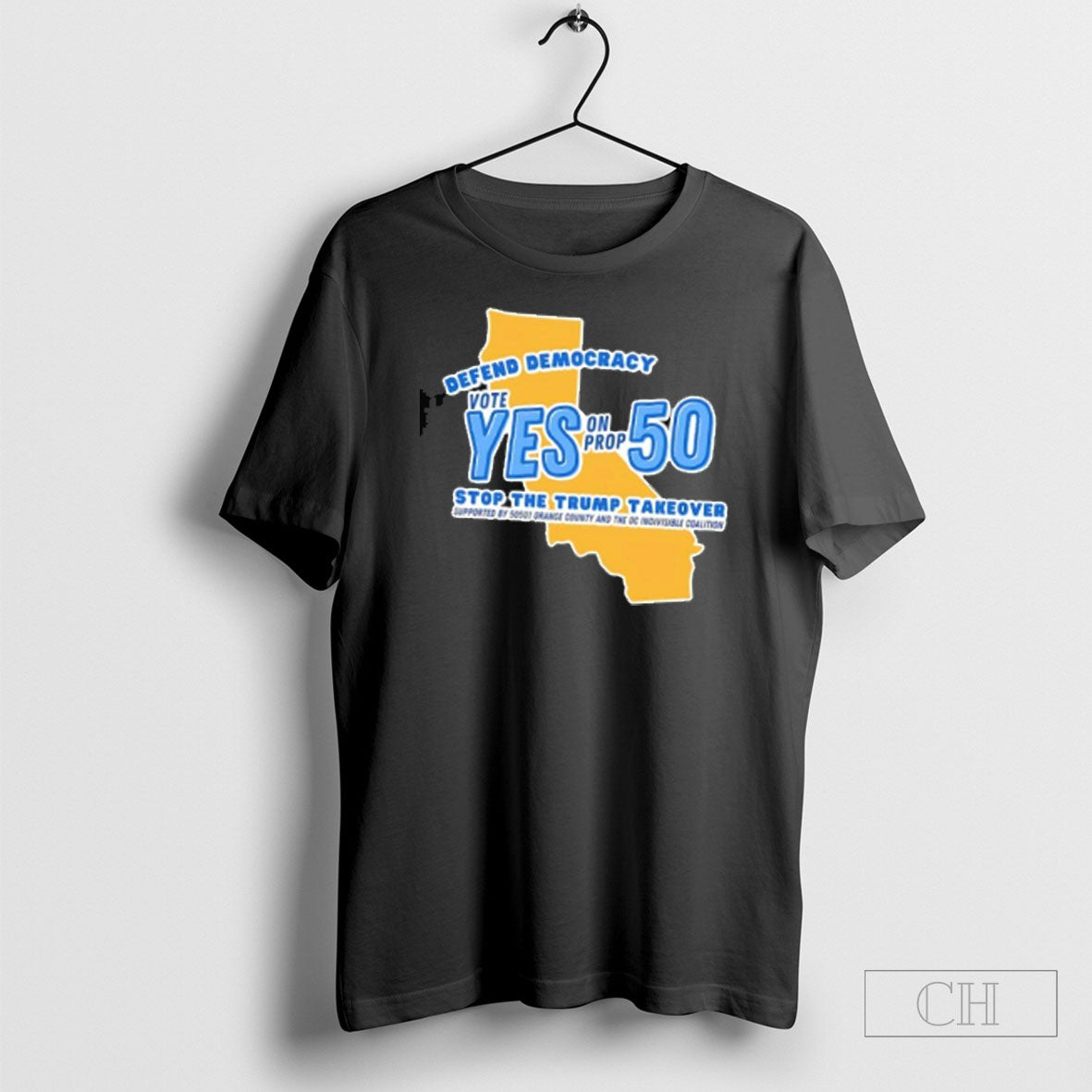 Golden State Defend Democracy Vote Yes On Prop 50 Shirt Unisex