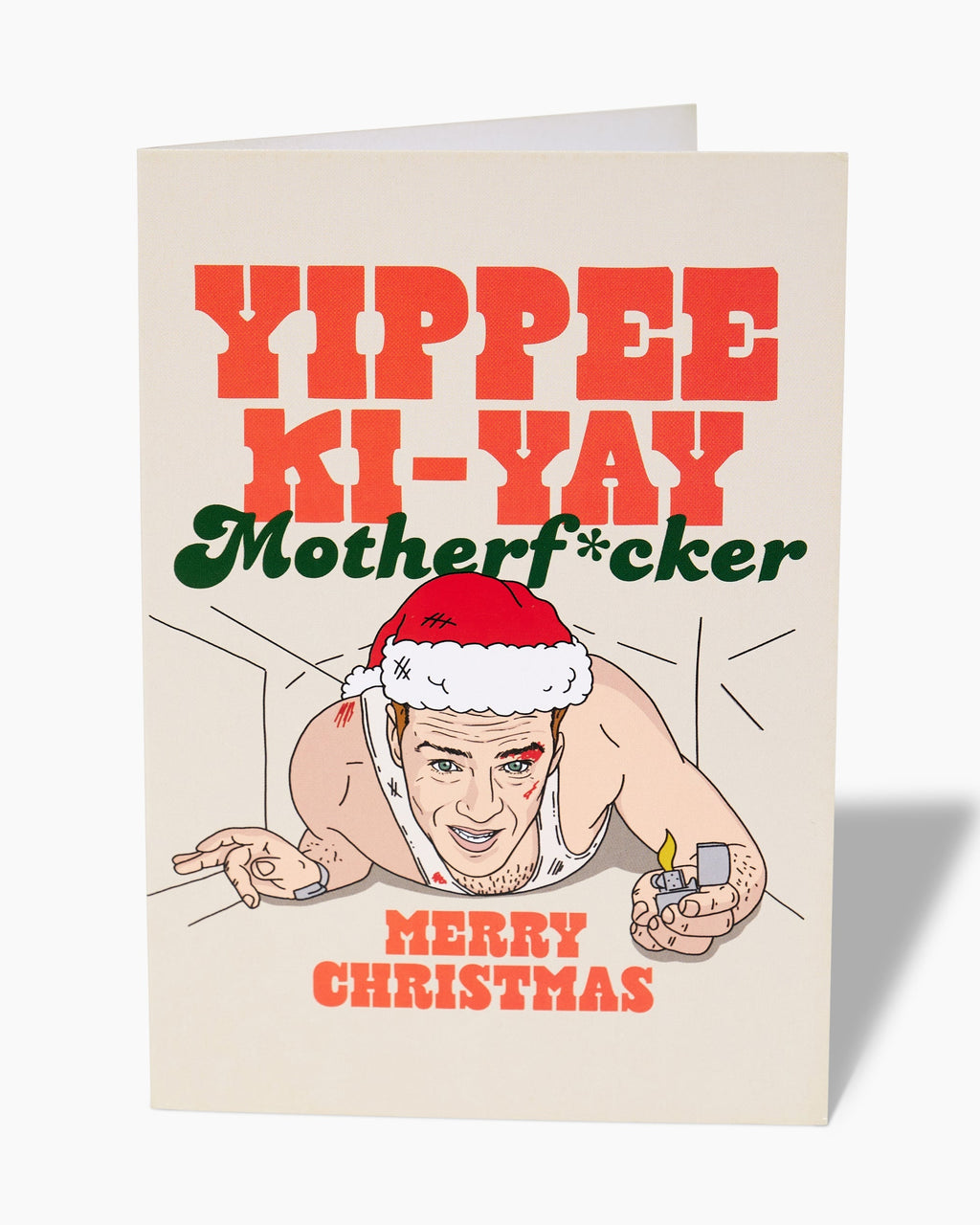 Yippe Ki Yay Motherfucker Greeting Card Unisex