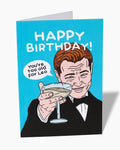 Too Old For Leo Greeting Card Unisex