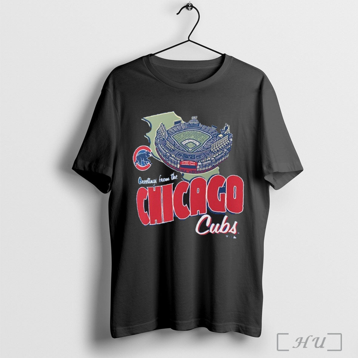 Greetings From The Chicago Cubs Home Stadium T Shirt Unisex
