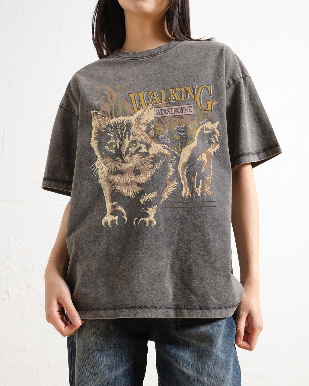Walking Catastrophe Oversized Tee Unisex
