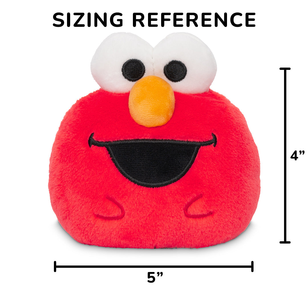 Elmo & Cookie Monster 4" Reversible Plushie Unisex