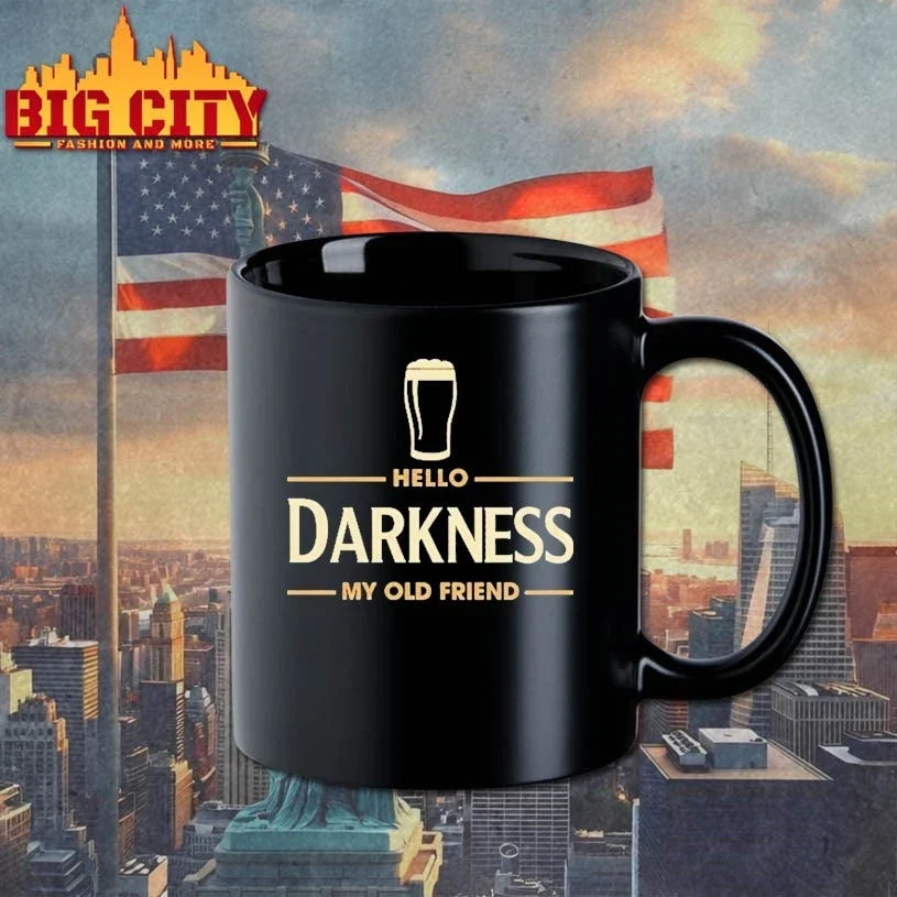 Hello Darkness My Old Friend Irish Beer St Patrick’s Day Party Unisex