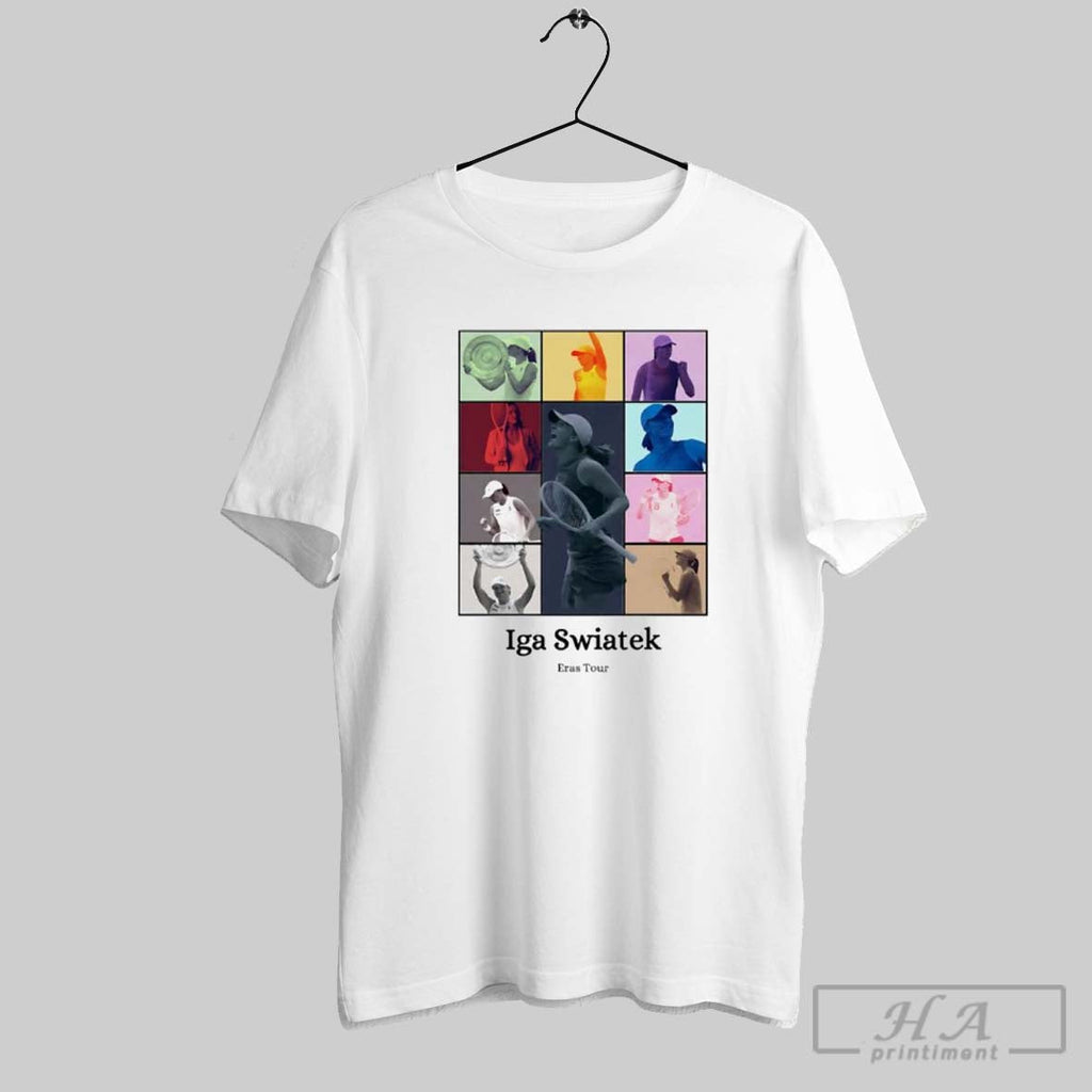 Iga Swiatek Eras Tour Player Collage Tennis Lovers Shir Unisex