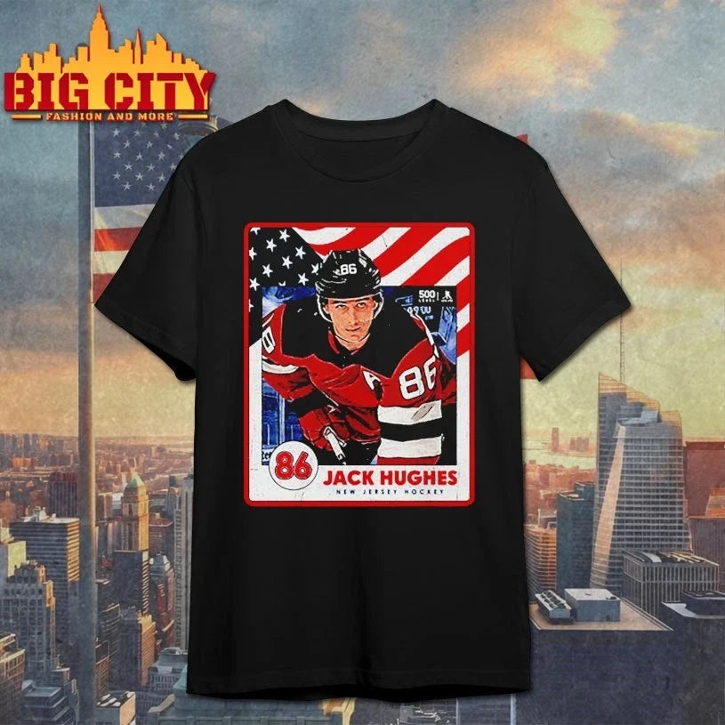 Jack Hughes New Jersey USA Card Unisex