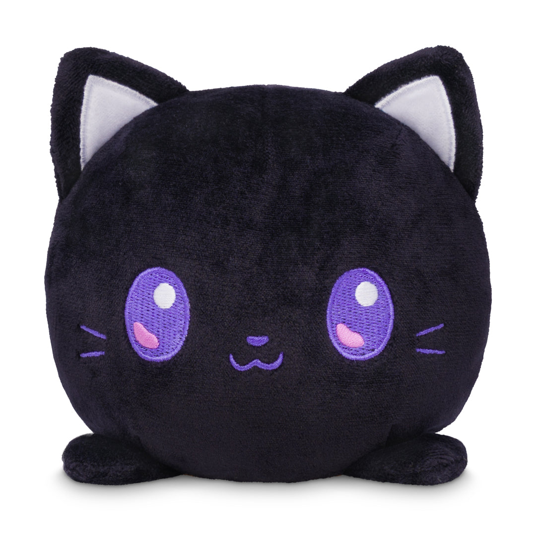 Halloween Cat & Jack-o-Lantern 4" Reversible Plushie (Glow) Unisex