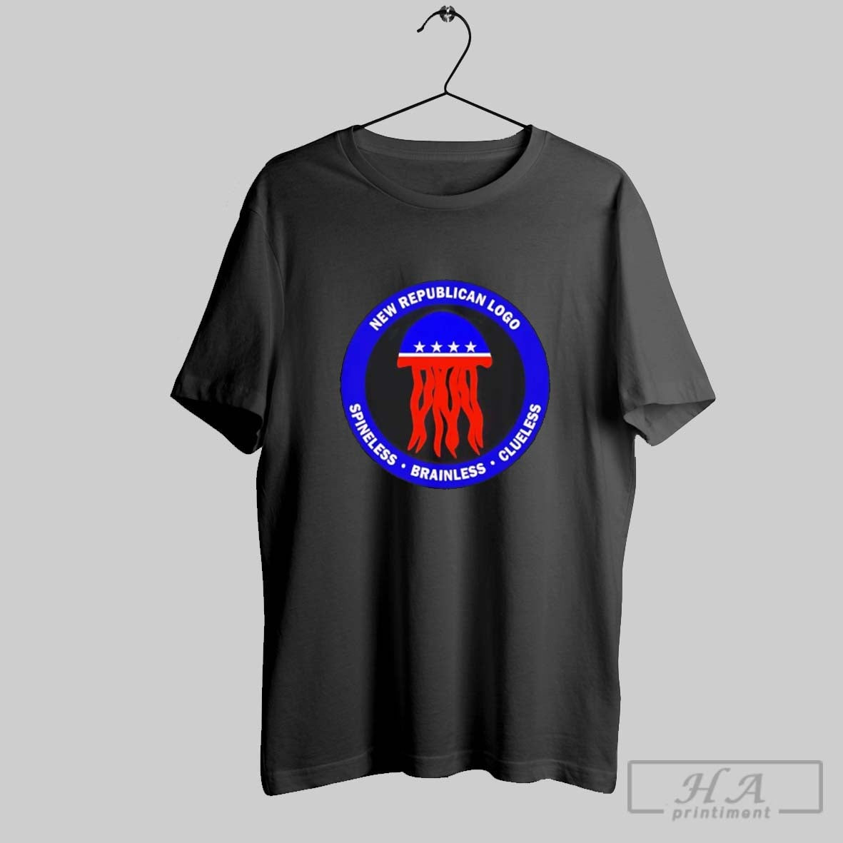 Jellyfish New Republican Logo Spineless Brainless Clueless Unisex