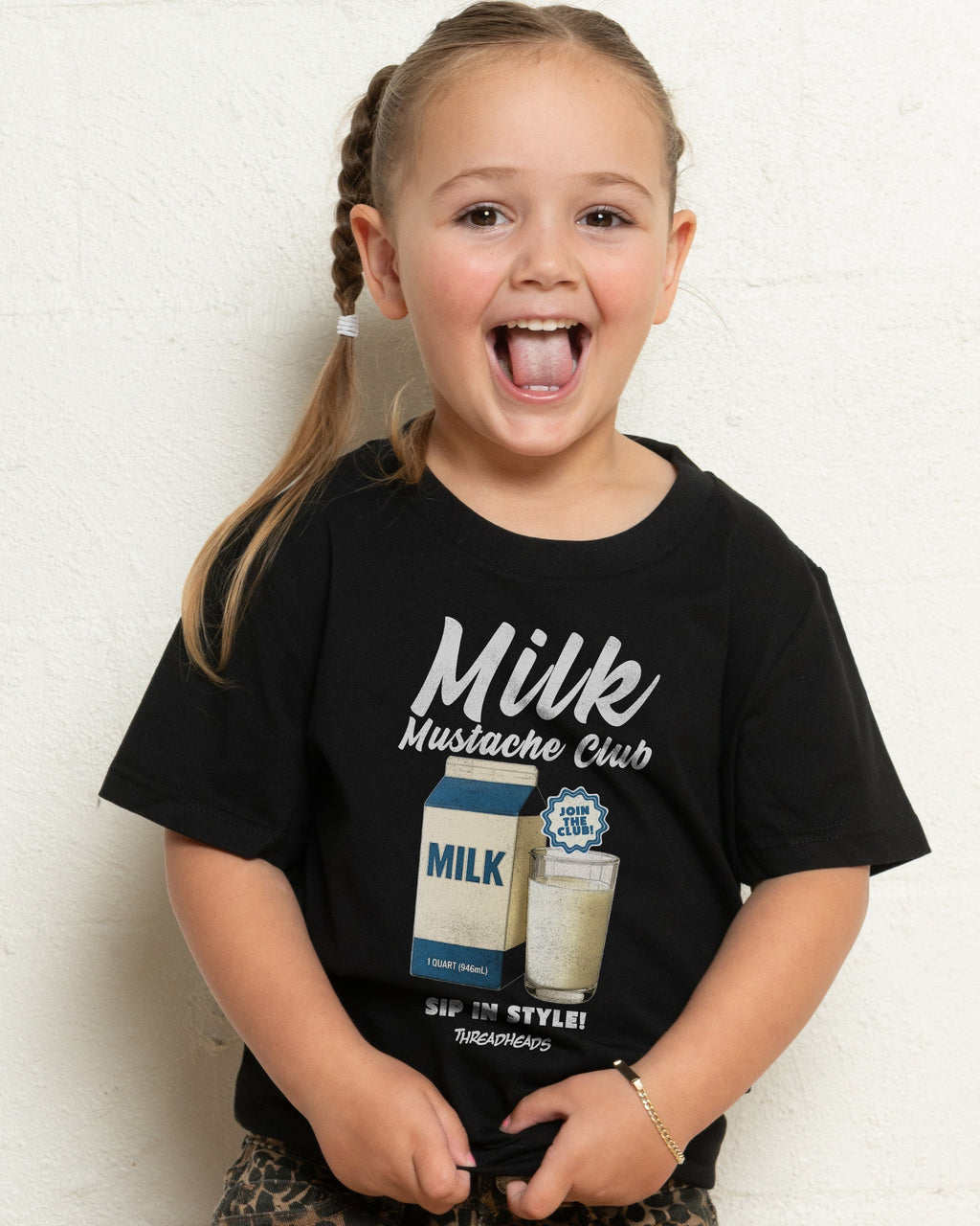 Milk Mustache Club Kids Unisex