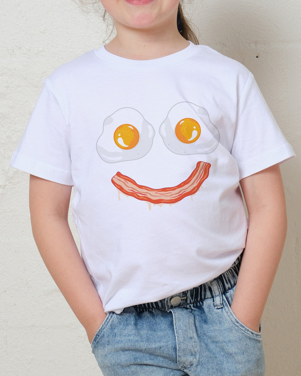 Bacon & Eggs Face Kids Unisex