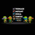 Teenage Mutant Ninja Turtle Checklist Unisex