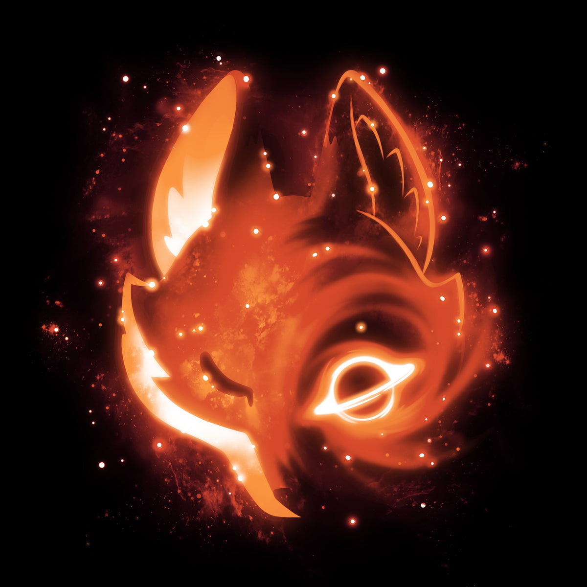 Black Hole Fox Unisex