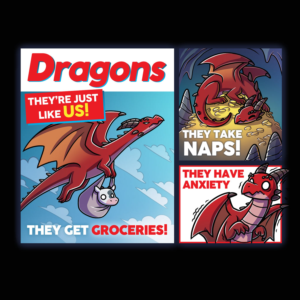 Dragons: They're Just Like Us! Unisex