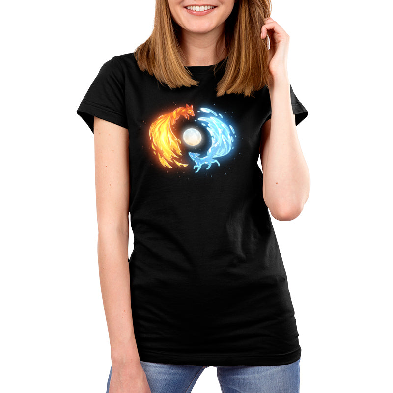 Fire and Water Kitsune Unisex
