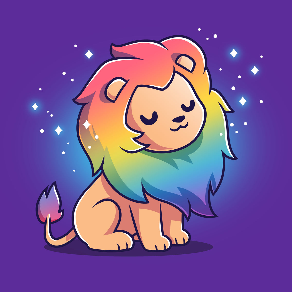 Rainbow Lion Unisex