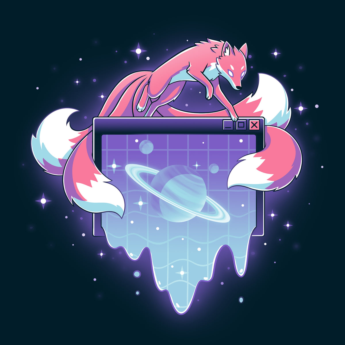 Vaporwave Kitsune Unisex