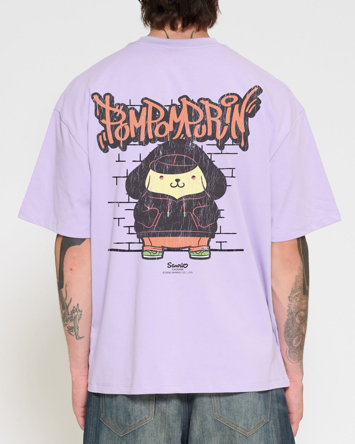 Pompompurin Street Oversized Tee Unisex