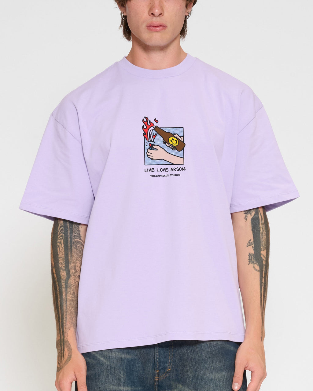 Live. Love. Arson Oversized Tee Unisex