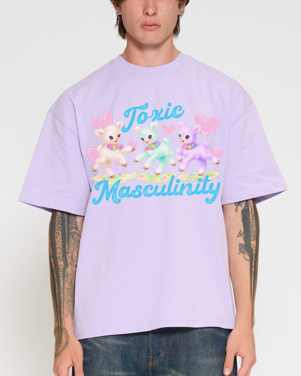 Toxic Masculinity Oversized Tee Unisex