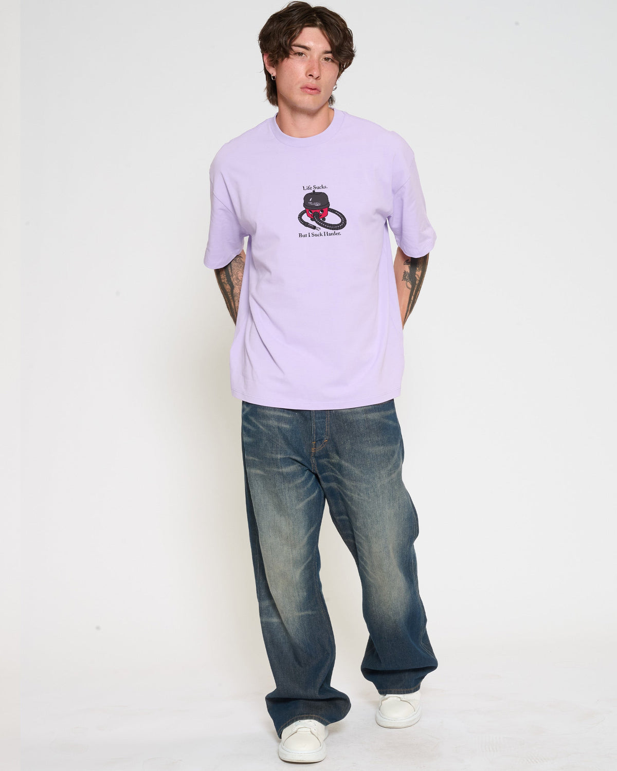 Life Sucks Oversized Tee Unisex