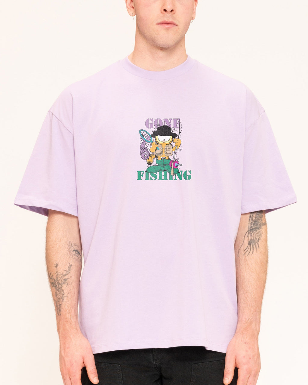 Gone Fishing Oversized Tee Unisex