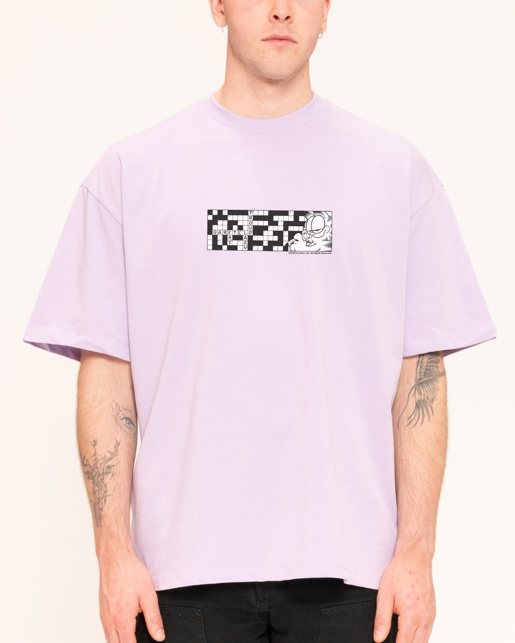 Cross Cat Oversized Tee Unisex