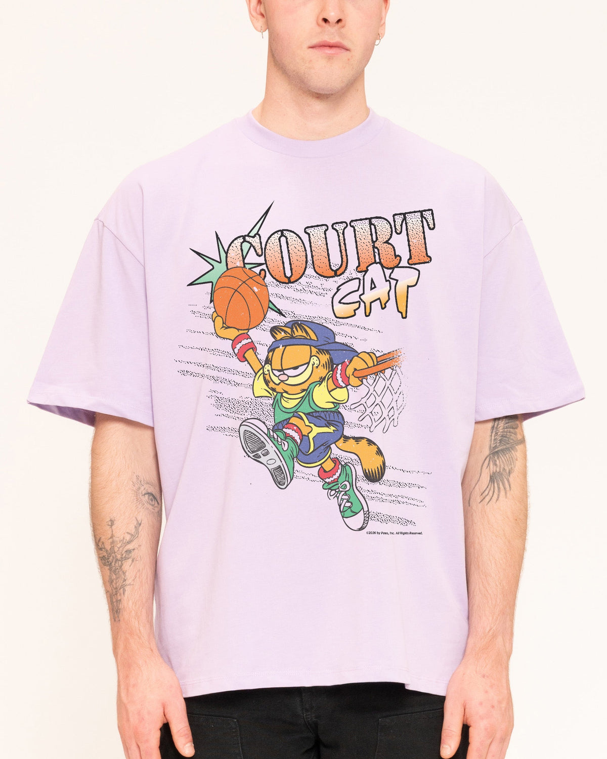 Court Cat Oversized Tee Unisex